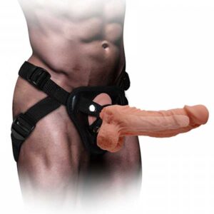 Mars İçi Boş Belden Bağlamalı 17.5cm Penis Kılıfı