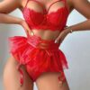 Kırmızı Gecelik S/M Beden 5