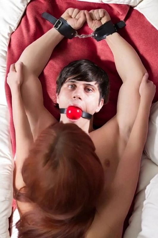 Fantazi Ağız Topu Kelepçe Seti 1