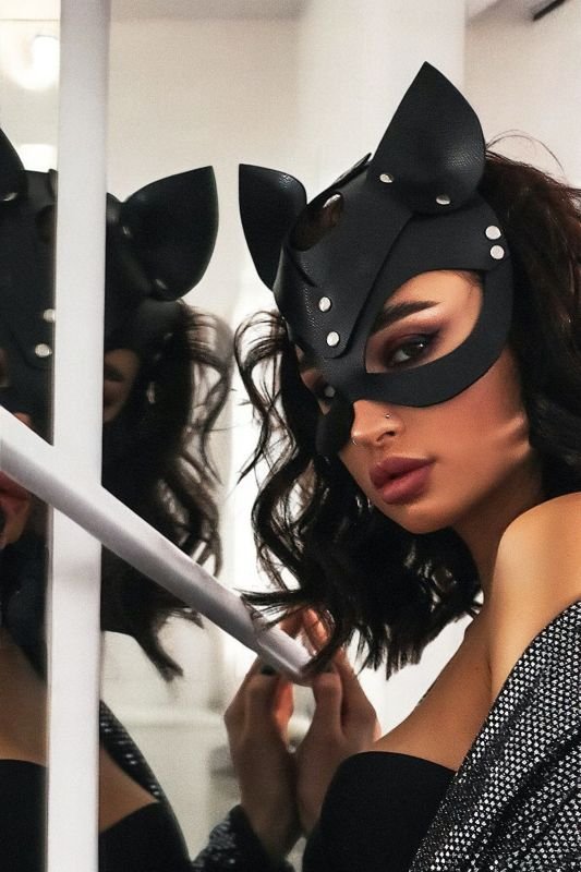 fantazi dünyası-5wda Fantezi Maske Tasma Seti 1