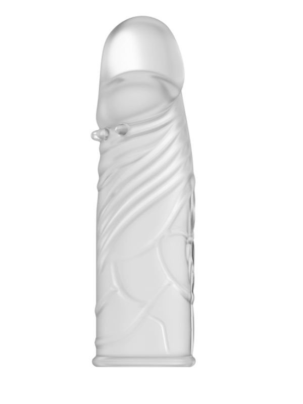 14cm Saydam 2,5cm Dolgulu Penis Kılıfı 2