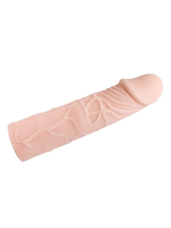 17cm Ten Rengi 6cm Dolgulu Penis Kılıfı 4