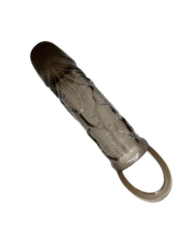 3 cm Dolgulu Penis Kılıfı Zenci 4