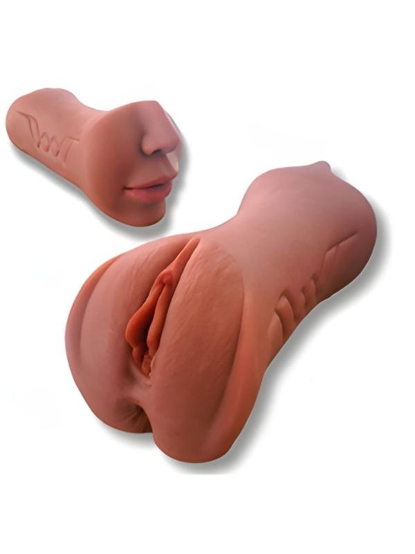 3 Girişli Vajina Anal Oral Mastürbatör 1