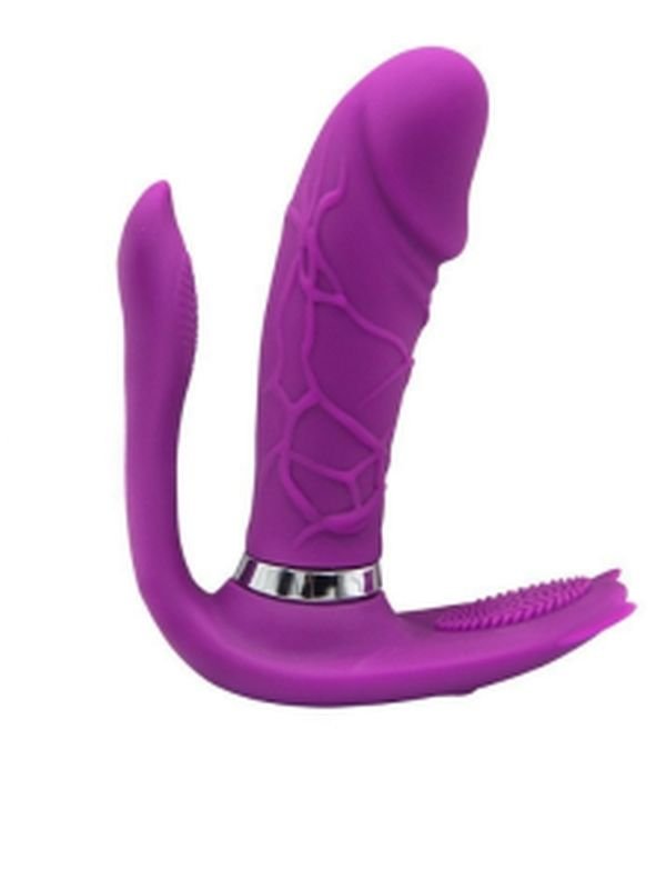3’ü 1 Arada Uzaktan Kumandalı Giyilebilir Clitoris ve G-Spot Titreşimli Vibratör 2