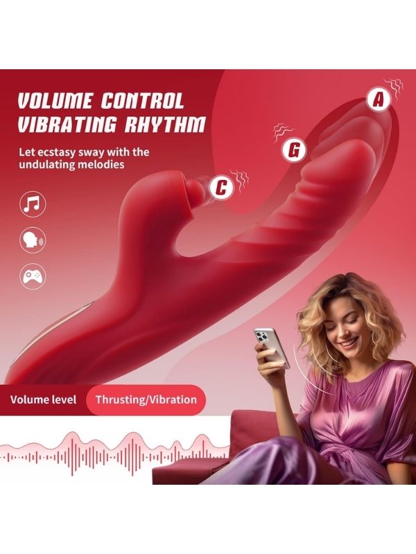 censan-4in1-kirmizi-zarafet-dort-fonksiyon-bir-arada-telefon-aplikasyonlu-modern-vibrator-1278443-5 4in1 – Kırmızı Zarafet, Dört Fonksiyon Bir Arada Telefon Aplikasyonlu Modern Vibratör 5