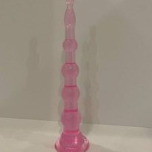 6 Boğumlu 17,5 cm vantuzlu silikon anal plug