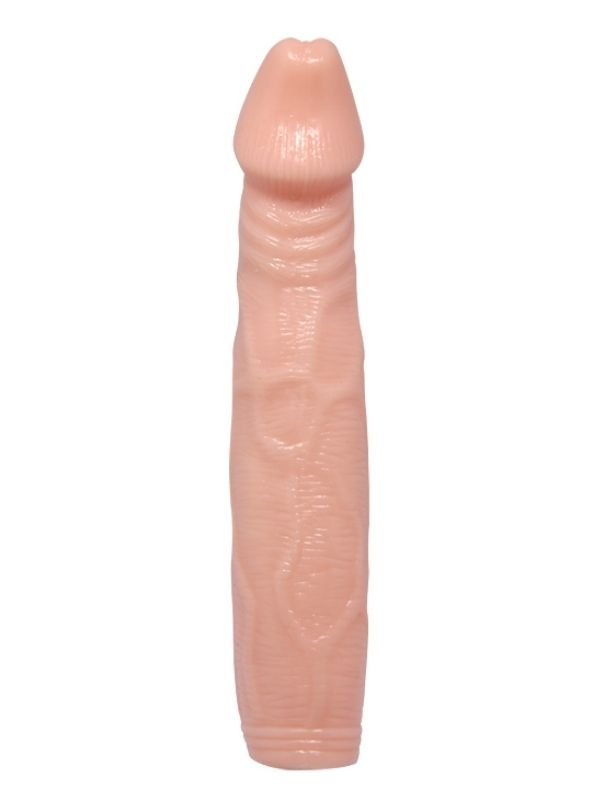 6 cm Dolgulu Titreşimli Silikon Penis Kılıfı 1