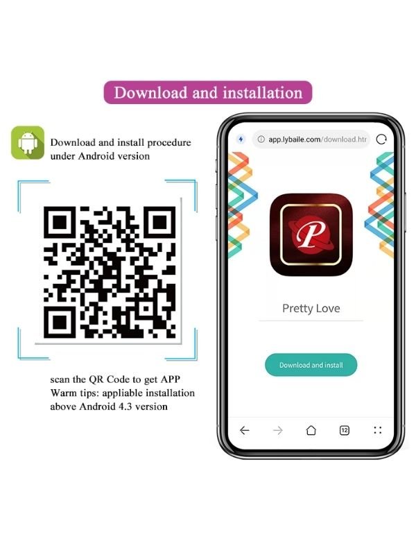 Abner Telefon App Kontrollü Titreşimli Giyilebilir Çok Amaçlı Kullanımlı Vibratör 5
