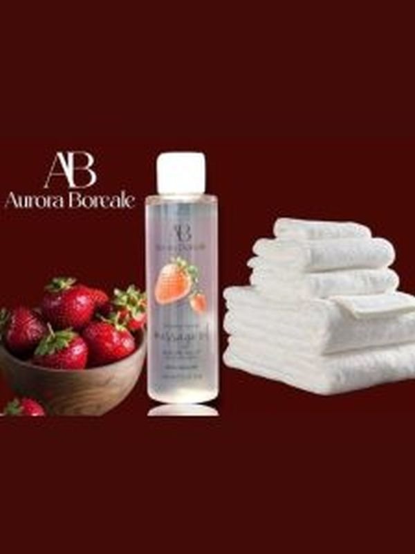 Aurora Boreale Çilek Aromalı Masaj Yağı 150 ML 2