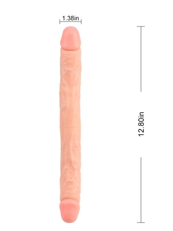 Ballsy Super Cock Ladybro Love Çift Taraflı Dildo 3