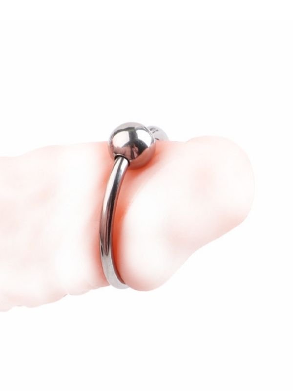 BDSM Paslanmaz Çelik Penis Halkası 4