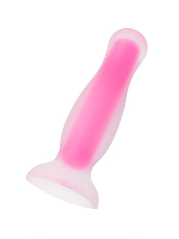 Beyond Cain Glow Gece Parlayan Anal Plug , Silikon, Şeffaf, 10 cm 2