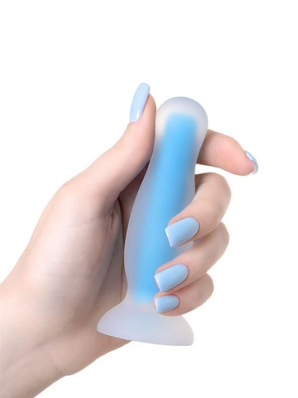 Beyond Kyle Glow Gece Parlayan Anal Plug , Silikon, Şeffaf, 10 cm 4