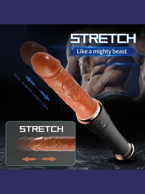 Beyzbol Sopası İleri Geri ve Dil Vibratör 2