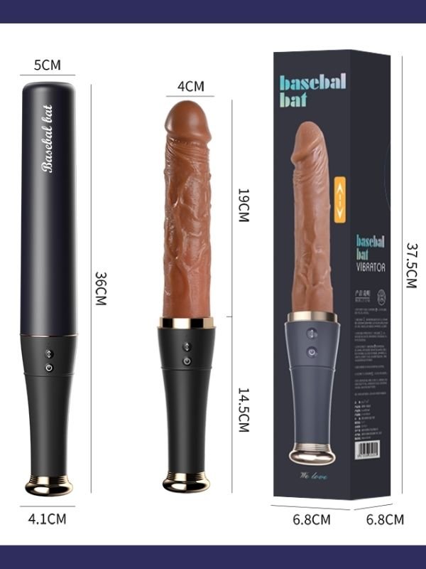 Beyzbol Sopası İleri Geri ve Dil Vibratör 4