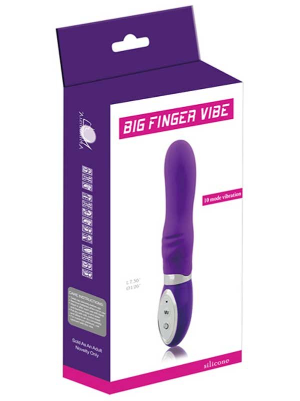 Big Finger 10 Hızlı Silikon Vibratör 2