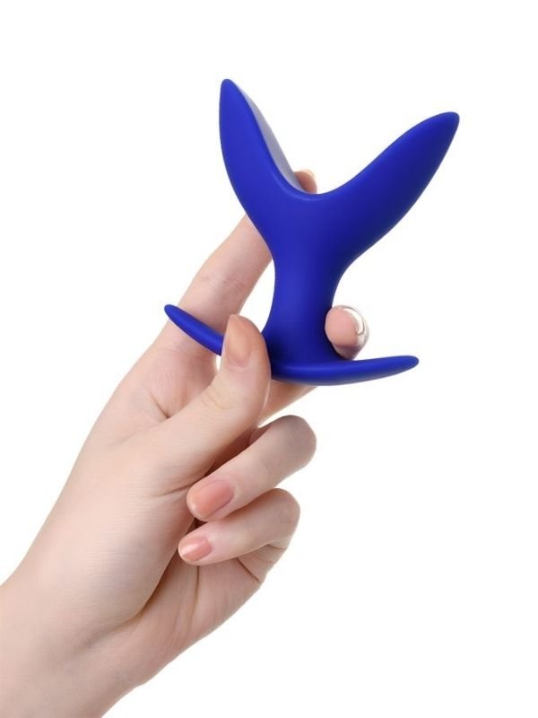 Bloom Genişleyen Anal Kılıf Mavi 9 cm 5