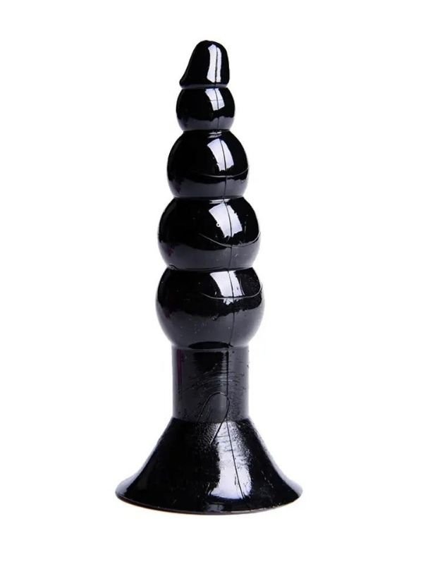 Boğumlu Anal Plug Karışık Renklerde 11 cm 3