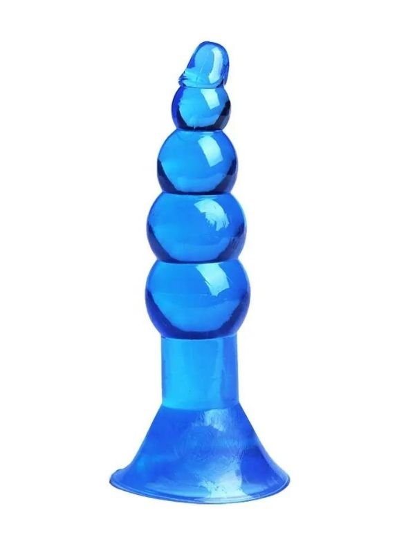Boğumlu Anal Plug Karışık Renklerde 11 cm 5