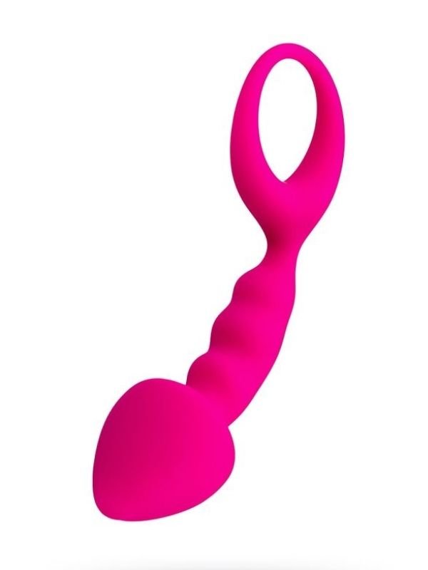 Bong Anal Plug Pembe 12,5 cm 1