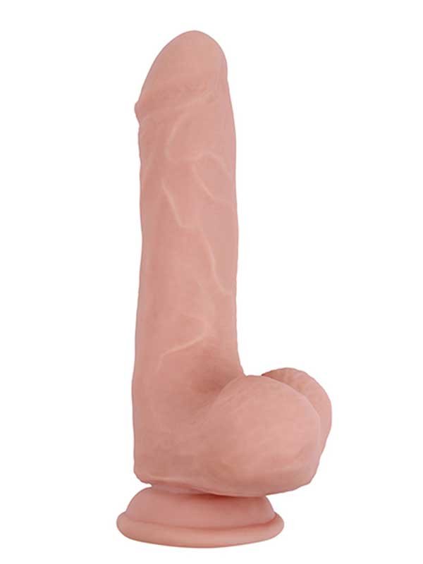 Bottomless Pleasure Kıkırdaklı Gerçekçi Dildo - 20cm Ten 1