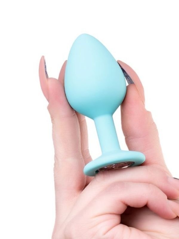 Brilliant Anal Plug Mavi 8 cm 50 g 5