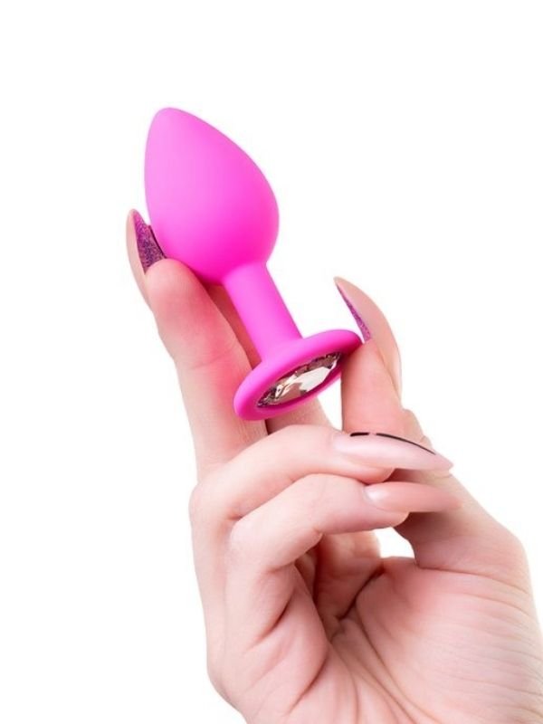 Brilliant Anal Plug Pembe 8 cm 50 g 5
