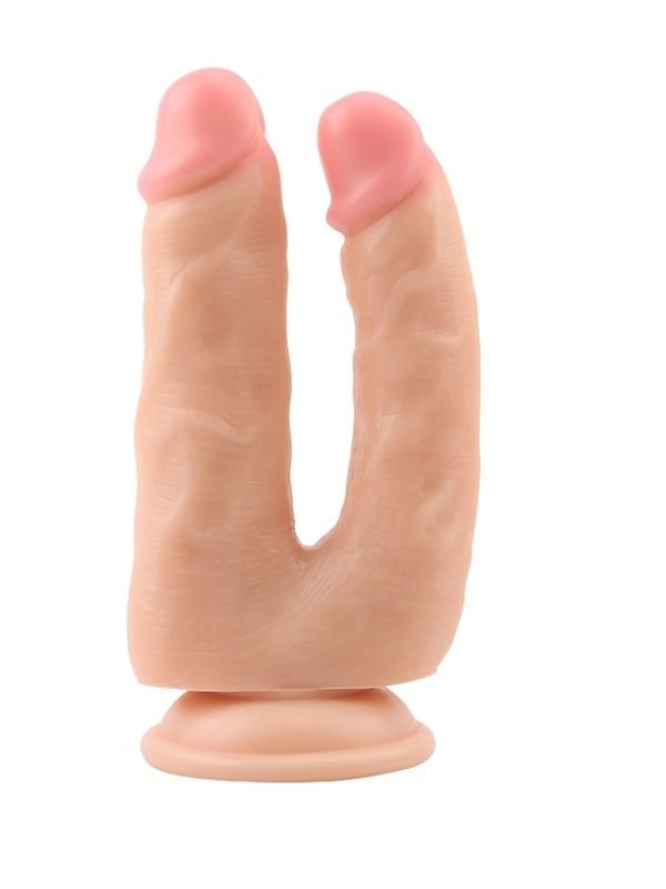 Bromeo Çiftli Kıkırdaklı Gerçekçi Dildo 2