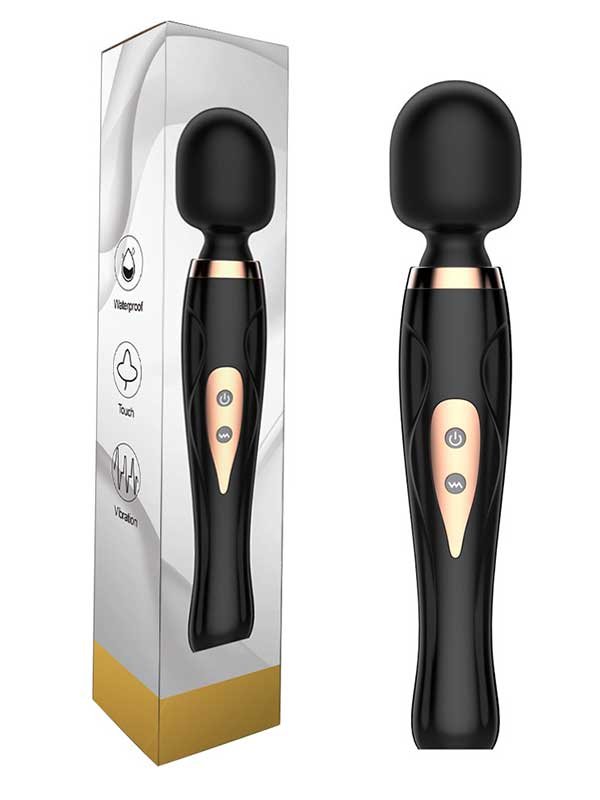 Bükülebilir Başlıklı Masaj Vibratörü Siyah 3