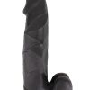 Cal-King Dicks Invader's Whopper Büyük Dildo - 36.2cm Zenci 3