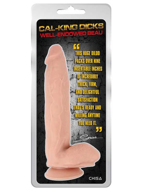 Cal-King Dicks Well-Endowed Beau Büyük Dildo - 29.5cm Ten 2
