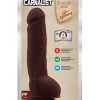 Carnalist Kıkırdaklı Gerçekçi Dildo - 23.5cm Zenci 4