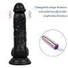 19CM Gerçekçi Siyah Dildo Yapay Penis 6