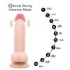 19CM Gerçekçi Ten Rengi Dildo Penis 9