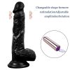 21CM Gerçekçi Zenci Dildo Penis 5