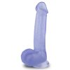 23CM Mor Renk Dildo Penis 6
