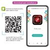Abner Telefon App Kontrollü Titreşimli Giyilebilir Çok Amaçlı Kullanımlı Vibratör 10