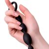 Anal Boncuk S Silikon Siyah 19,5cm 8