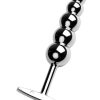 Anal Plug Metal gümüş 15,5 cm 3