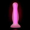 Beyond Cain Glow Gece Parlayan Anal Plug , Silikon, Şeffaf, 10 cm 10