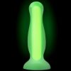 Beyond Victor Glow Karanlıkta Parlayan Anal Plug Silikon Şeffaf 10 cm 10