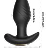 Big Boat Anchor Swing – Telefon Kontrollü Titreşimli Anal Plug (Siyah) 7