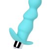 Bland Anal Vibratör Plug Mavi 12 cm 9