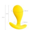 Blob Anal Plug Sarı 5,5 cm 8