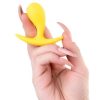 Blob Anal Plug Sarı 5,5 cm 9