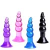 Boğumlu Anal Plug Karışık Renklerde 11 cm 6