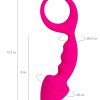 Bong Anal Plug Pembe 12,5 cm 7