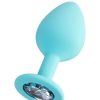Brilliant Anal Plug Mavi 8 cm 50 g 6