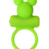 Chio Titreşimli Penis Halkası Yeşil 8,1 cm 7